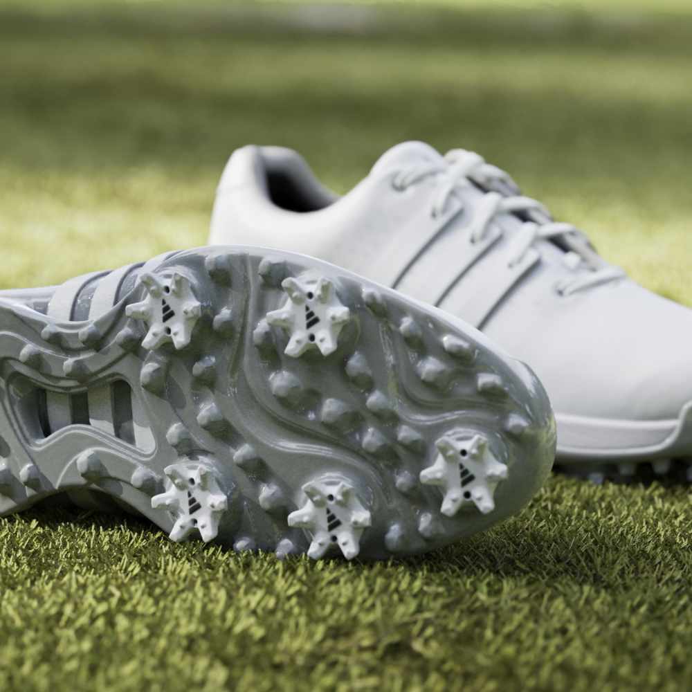 adidas Mens Womens Tour360 24 BOOST Golf Shoes Ftwr White/Ftwr White/Silver Met.