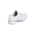 adidas Mens Womens Tour360 24 BOOST Golf Shoes Ftwr White/Ftwr White/Silver Met.