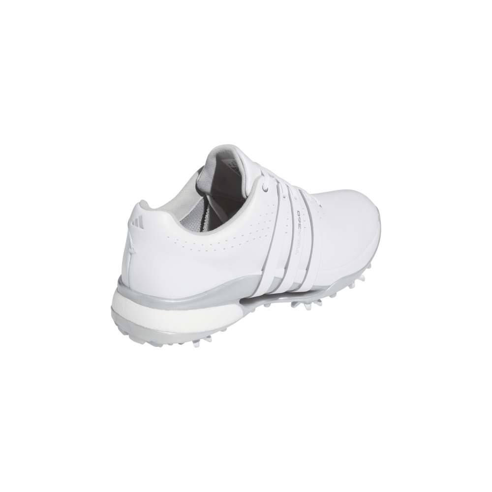 adidas Mens Womens Tour360 24 BOOST Golf Shoes Ftwr White/Ftwr White/Silver Met.