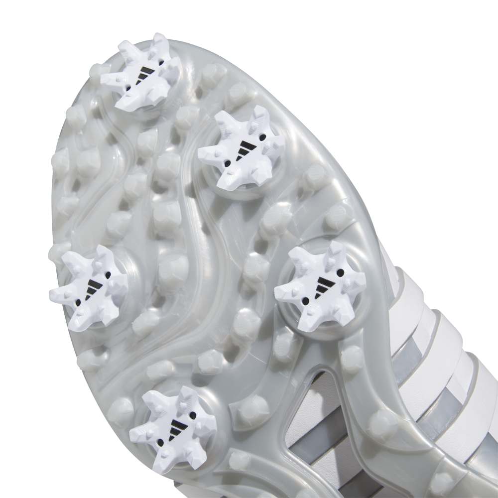 adidas Mens Womens Tour360 24 BOOST Golf Shoes Ftwr White/Ftwr White/Silver Met.