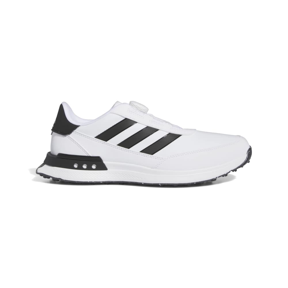 adidas Mens S2G SL 24 BOA Spikeless Golf Shoes White/Black/White