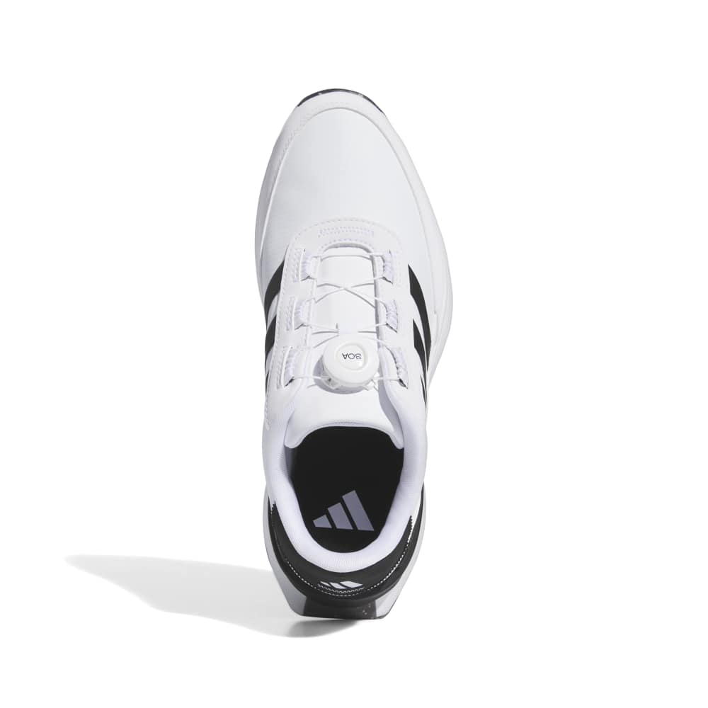 adidas Mens S2G SL 24 BOA Spikeless Golf Shoes White/Black/White