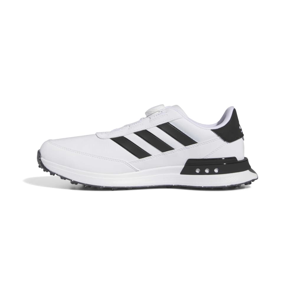 adidas Mens S2G SL 24 BOA Spikeless Golf Shoes White/Black/White
