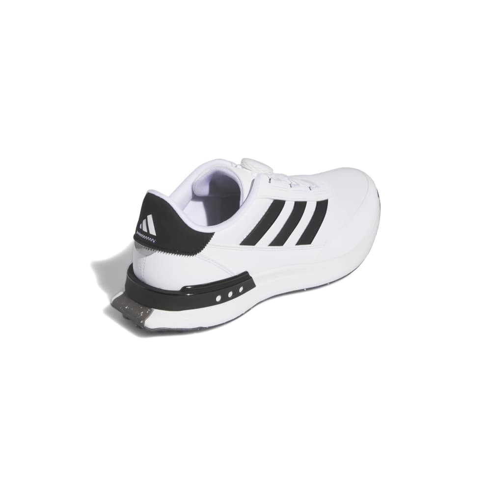 adidas Mens S2G SL 24 BOA Spikeless Golf Shoes White/Black/White