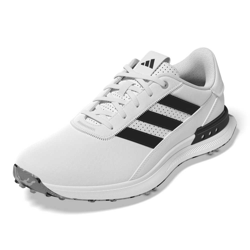 adidas Mens S2G 24 Golf Shoes White/Black/Silver