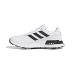 adidas Mens S2G 24 Golf Shoes White/Black/Silver