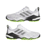 adidas Mens Codechaos 25 Spikeless Golf Shoes Ftwwht/Coreblack/Luclem