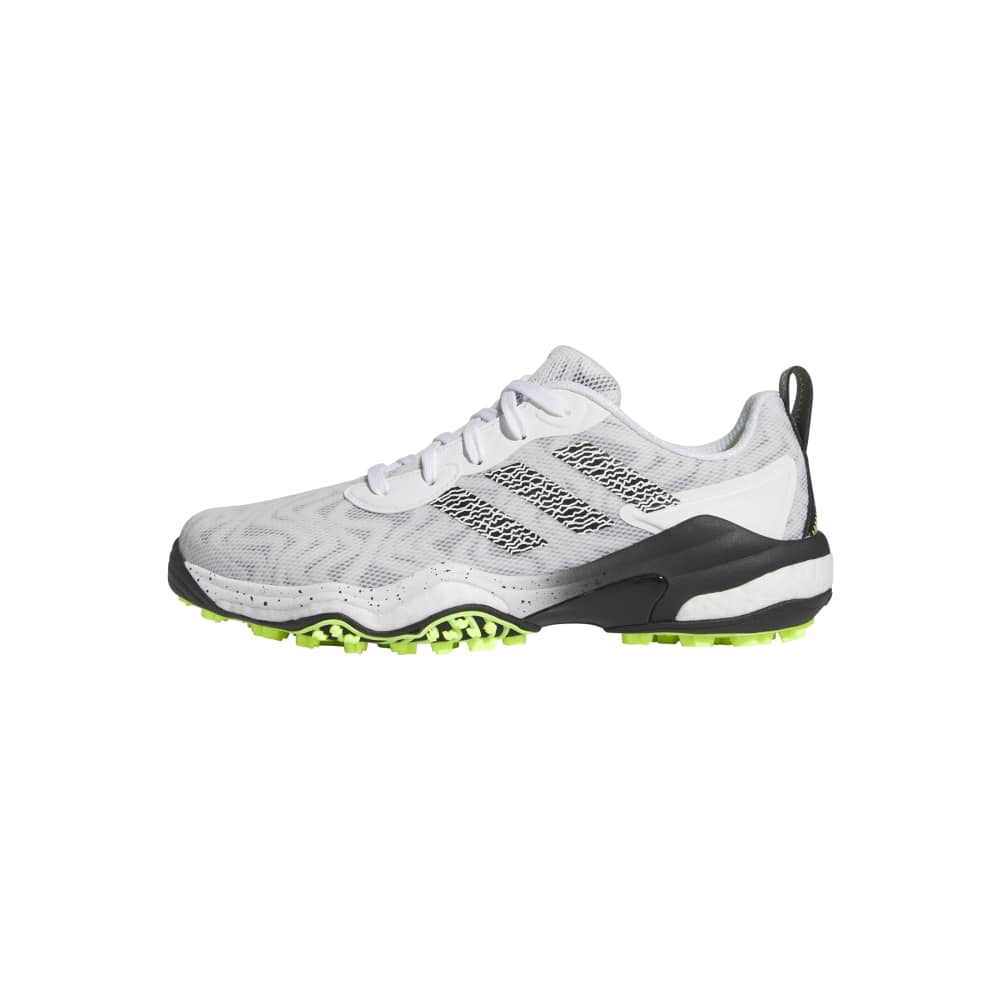 adidas Mens Codechaos 25 Spikeless Golf Shoes Ftwwht/Coreblack/Luclem