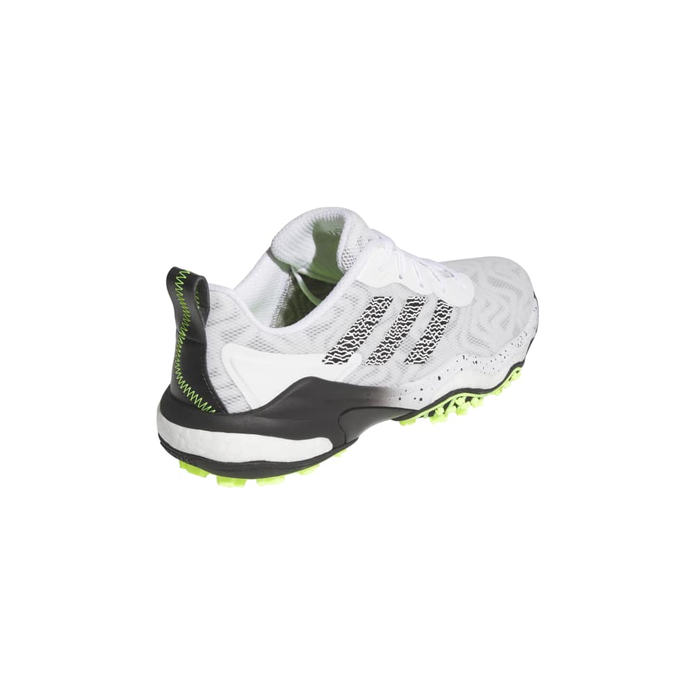 adidas Mens Codechaos 25 Spikeless Golf Shoes Ftwwht/Coreblack/Luclem