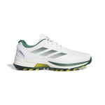 adidas Mens Adizero ZG Golf Shoes White/Green/Yellow