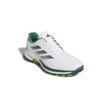 adidas Mens Adizero ZG Golf Shoes White/Green/Yellow