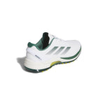 adidas Mens Adizero ZG Golf Shoes White/Green/Yellow