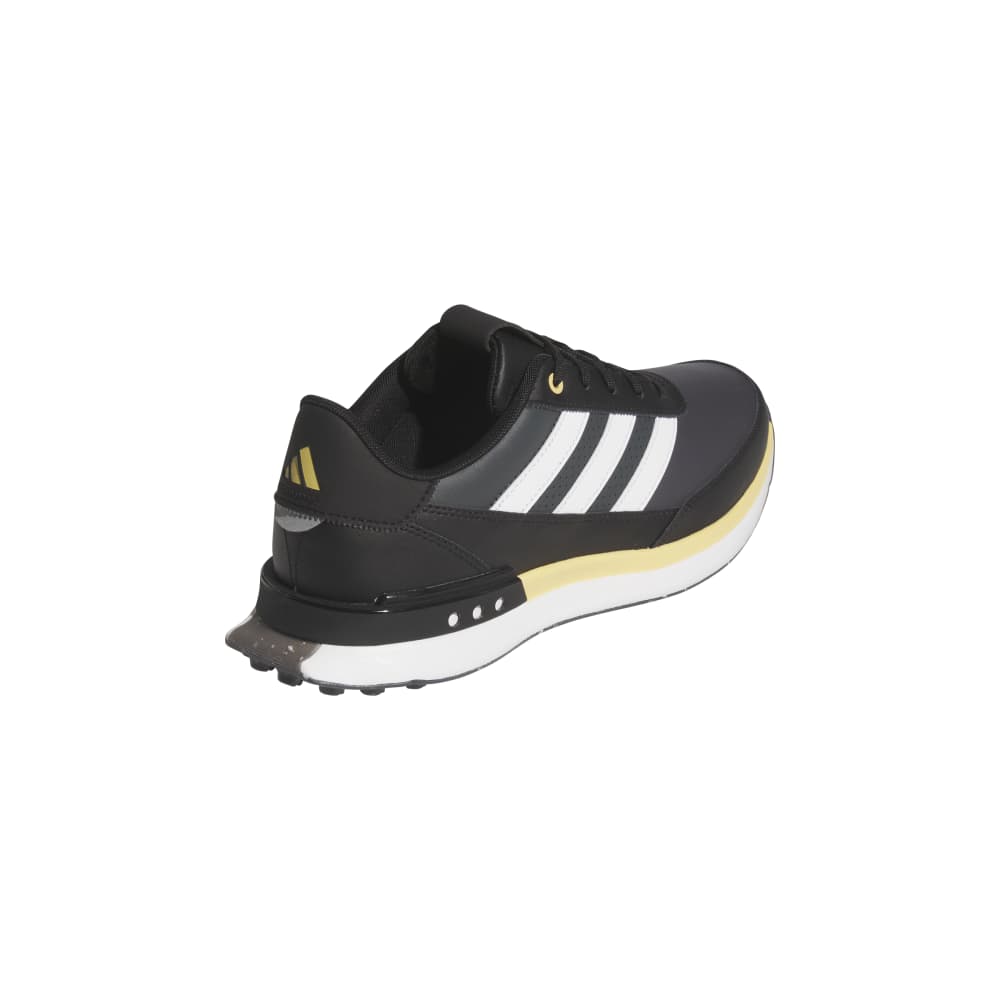 adidas Mens S2G 24 Leather Spikeless Golf Shoes Core Black/Ftwr White/Oat