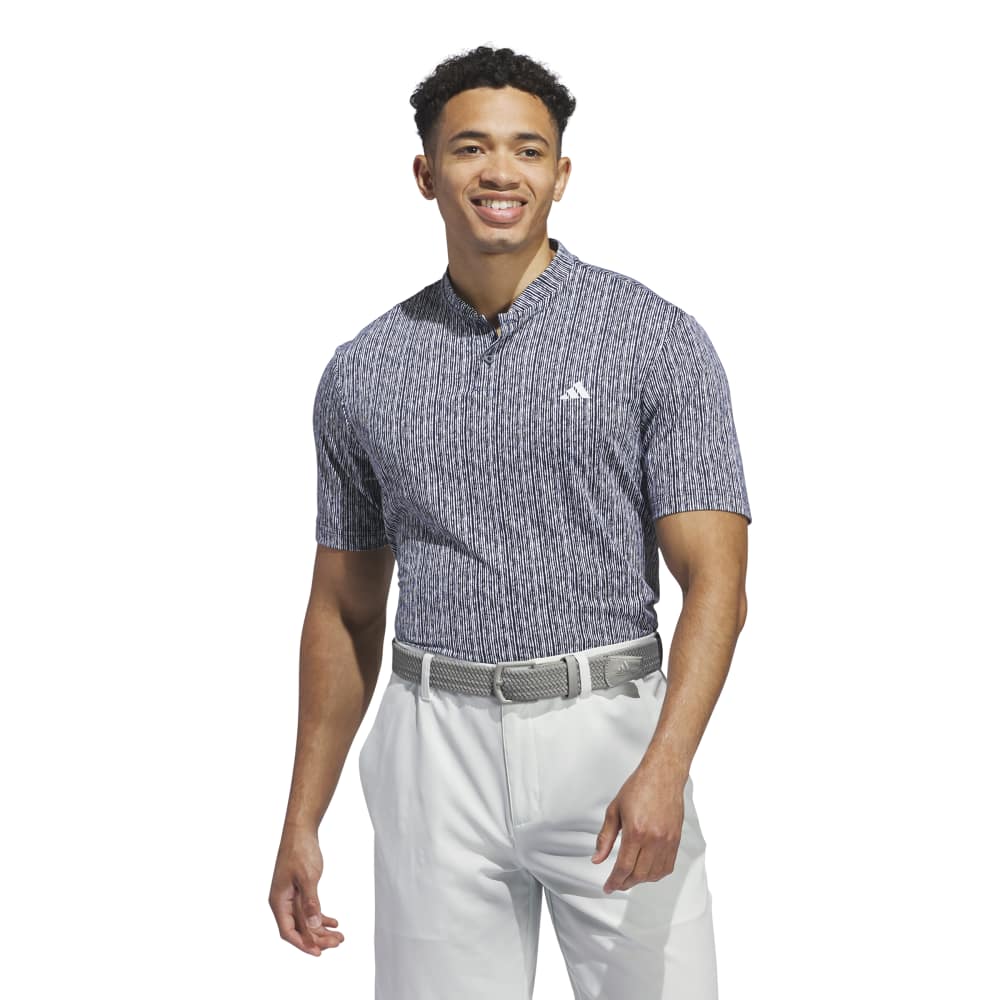 adidas Ultimate365 Printed Polo Shirt Collegiate Navy / White