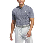 adidas Ultimate365 Printed Polo Shirt Collegiate Navy / White
