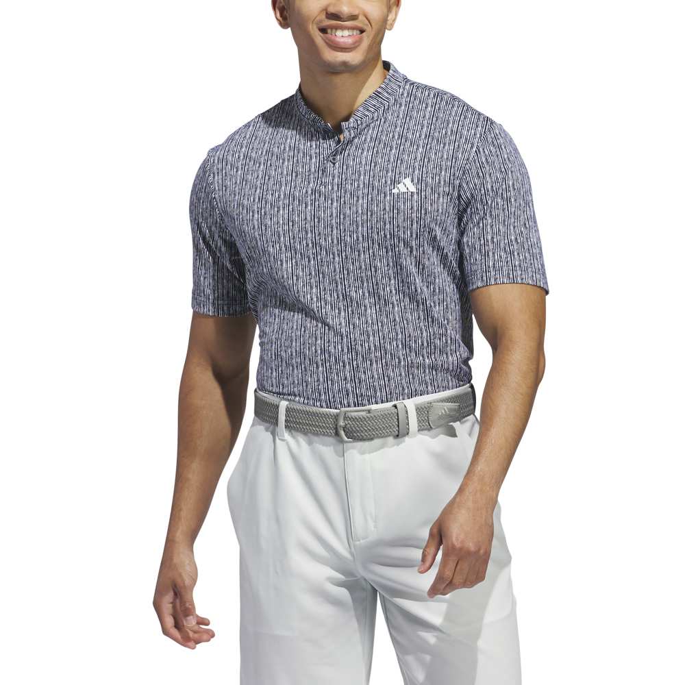 adidas Ultimate365 Printed Polo Shirt Collegiate Navy / White