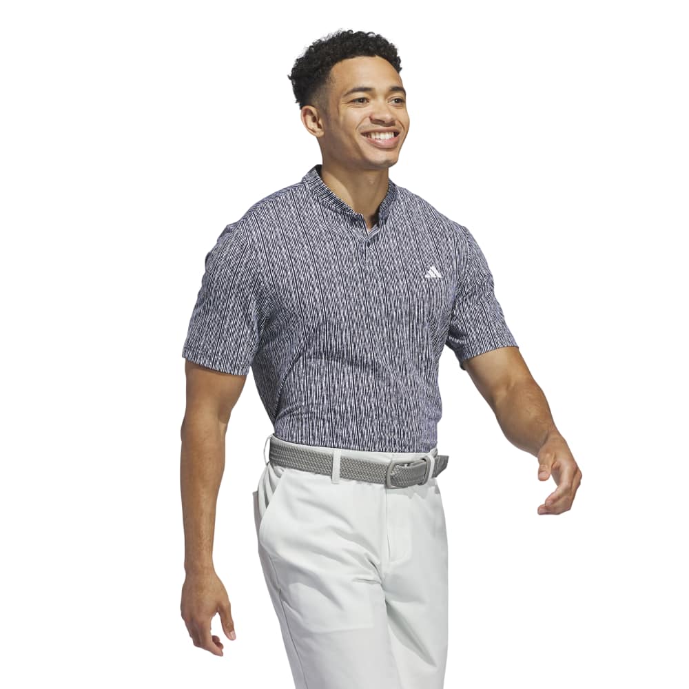 adidas Ultimate365 Printed Polo Shirt Collegiate Navy / White
