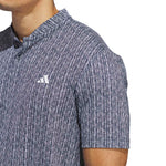 adidas Ultimate365 Printed Polo Shirt Collegiate Navy / White
