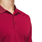 adidas Performance Golf Polo Shirt - Collegiate Burgundy | IU4440
