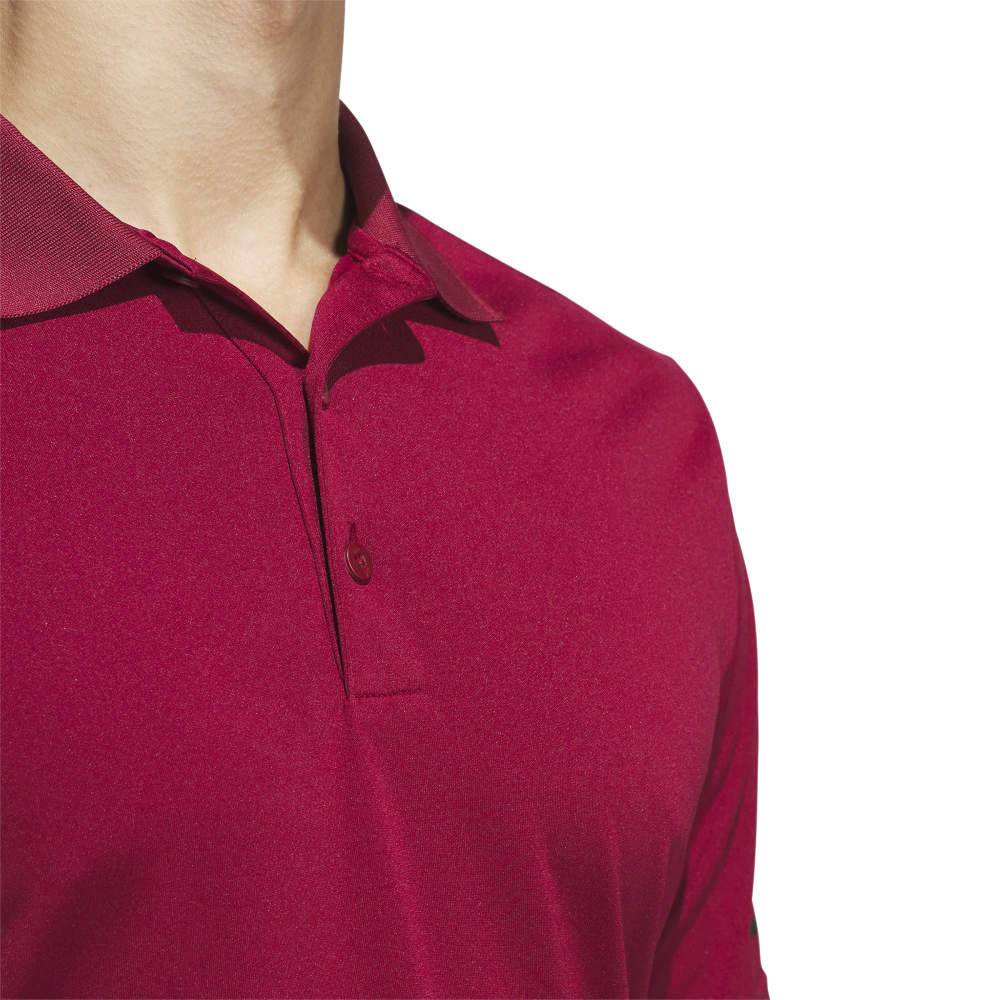 adidas Performance Golf Polo Shirt - Collegiate Burgundy | IU4440