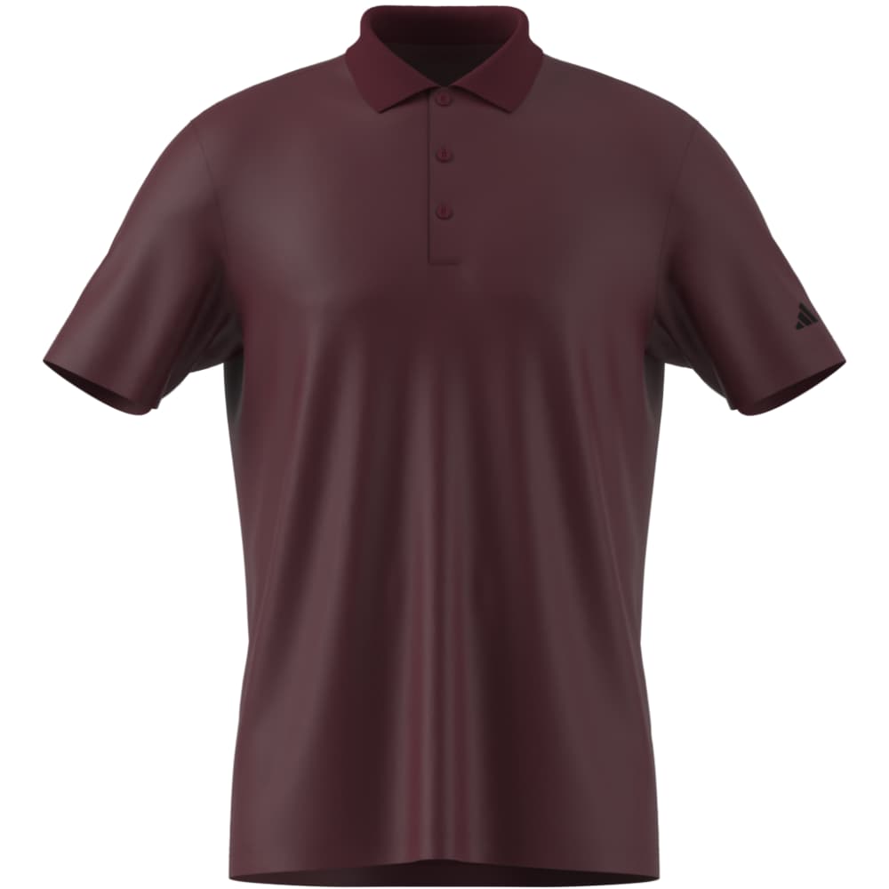 adidas Performance Golf Polo Shirt - Collegiate Burgundy | IU4440