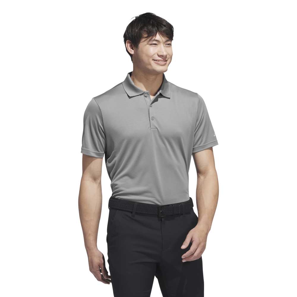 adidas Core adidas Performance Primegreen Polo Shirt Grey Three