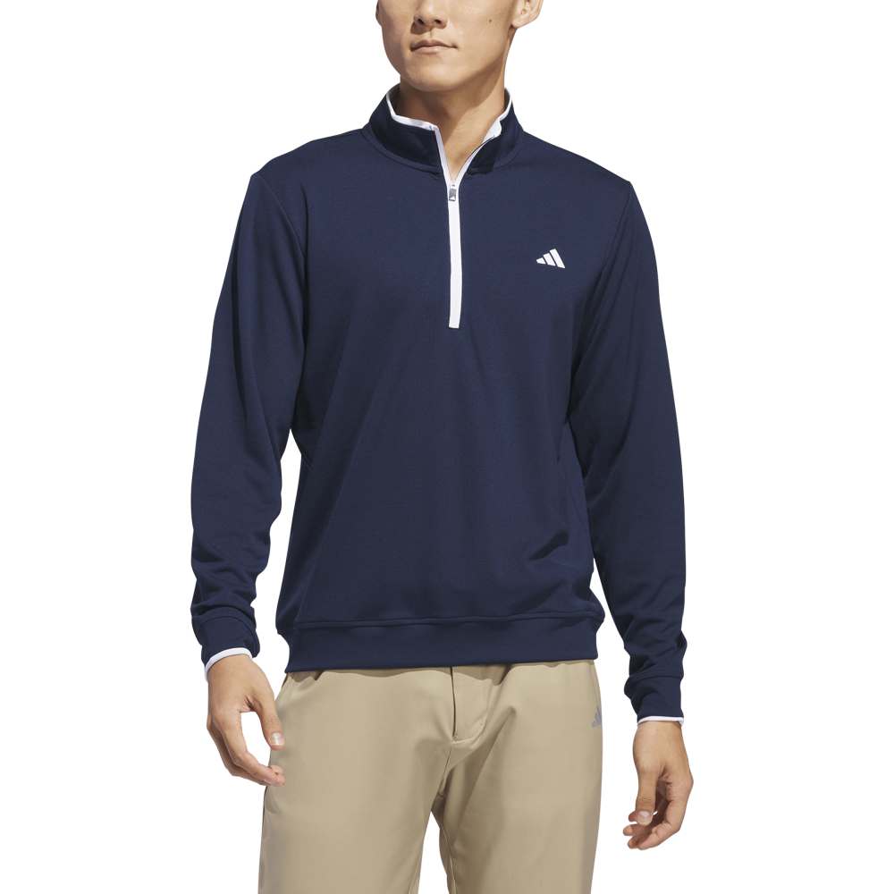 adidas Lightweight Half-zip TOP Collegiate - Navy