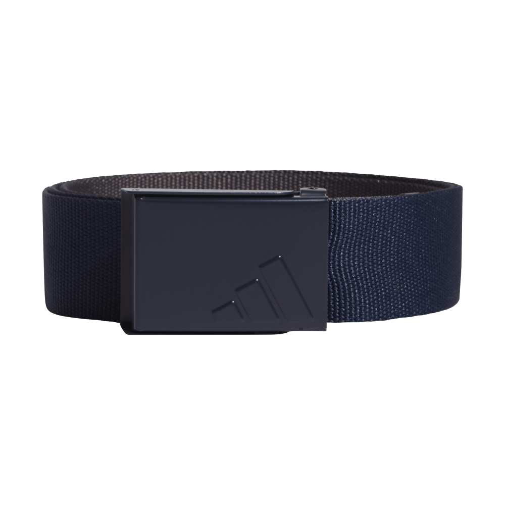 adidas Mens Reversible Webbing Belt - Collegiate Navy/Grey Five
