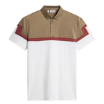 L.Lindeberg Mens Emil Polo Brindle