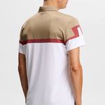 L.Lindeberg Mens Emil Polo Brindle