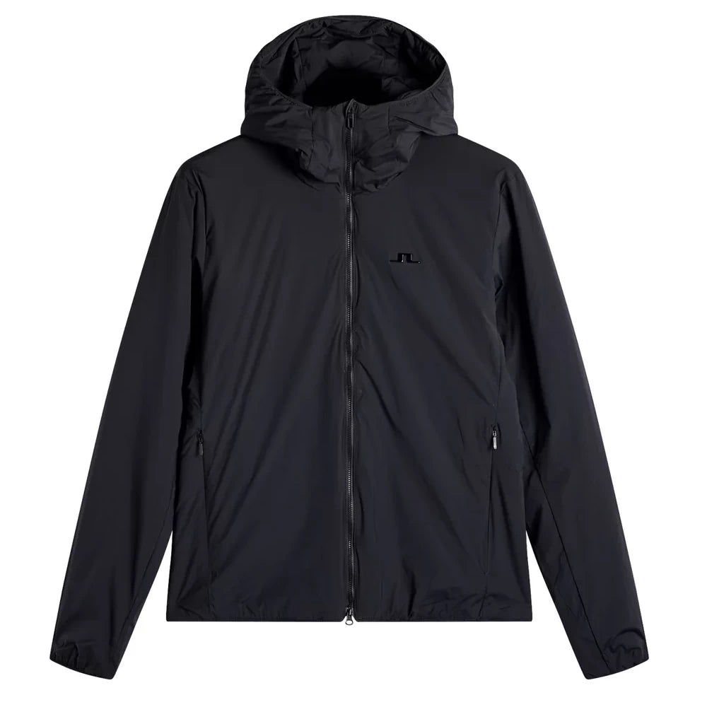 L.Lindeberg Mens Clinton Hood Black