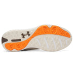Under Armour Mens Drive Fade 2 SL Golf Shoes - Stone/Metallic Silver