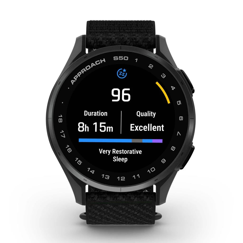 Garmin S50 Approach GPS Watch - Black