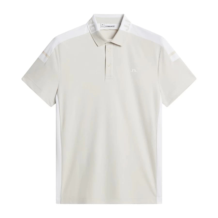 L.Lindeberg Mens Bo Polo Moonbeam