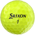 Srixon Soft Feel Golf Balls FREE Personalisation (Yellow) Min 2 Doz.