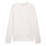Puma Mens Cloudspun Fleece Crewneck Pullover Warm White