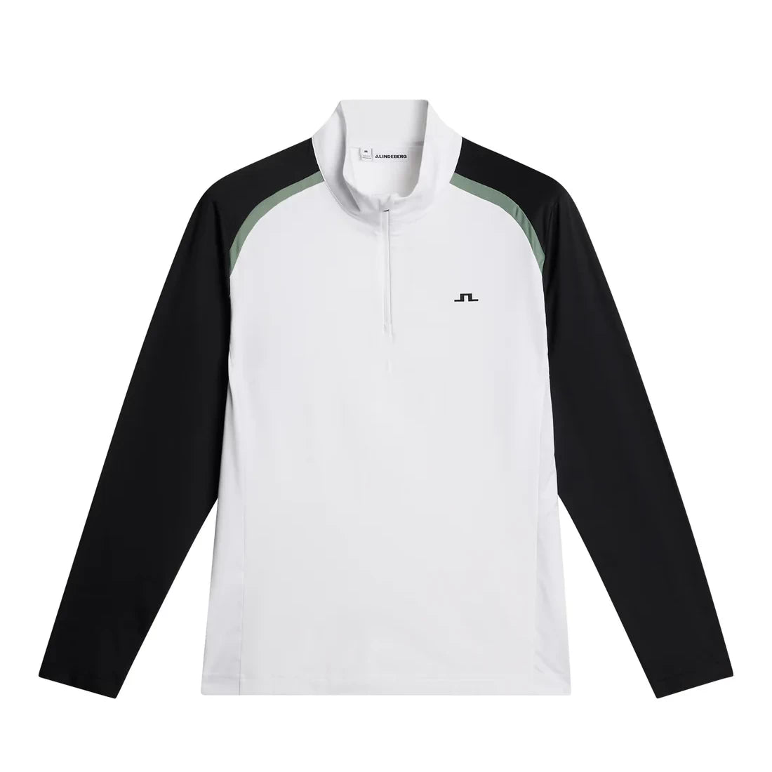 L.Lindeberg Mens Blake Zip Mid Layer White