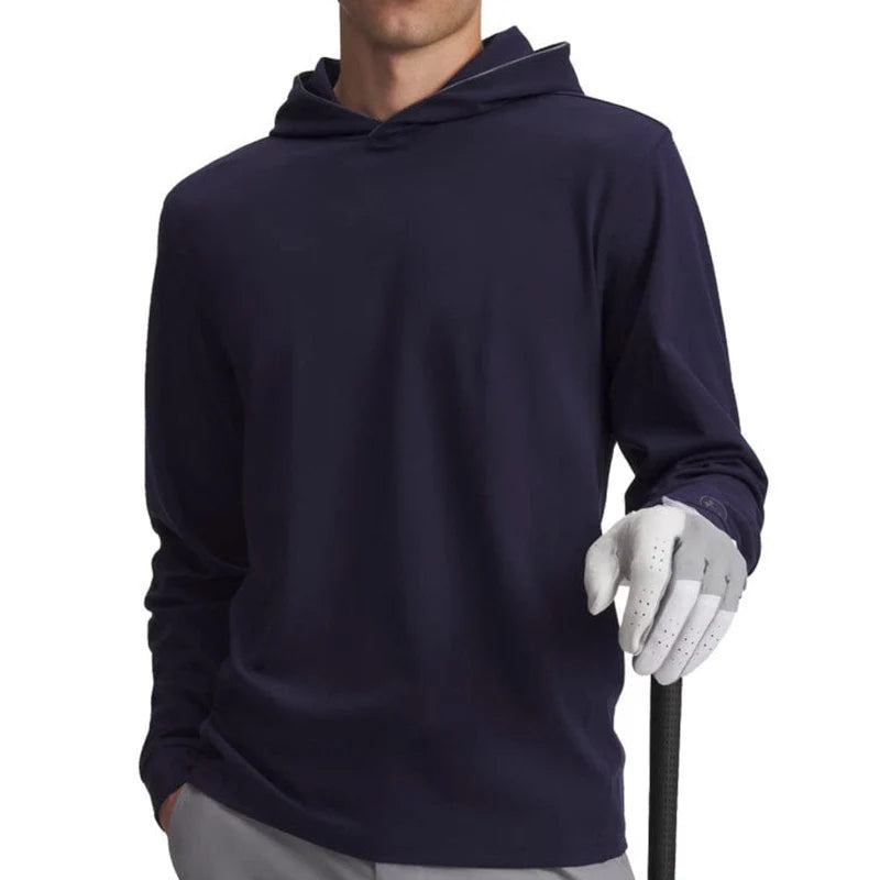 Under Armour Mens Drive Lightweight Hoodie Midnight Navy/Castlerock