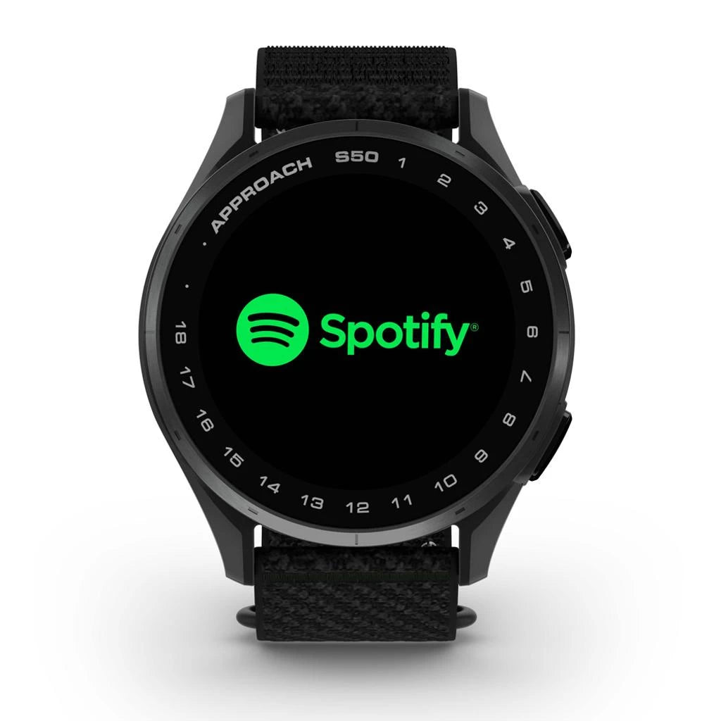 Garmin S50 Approach GPS Watch - Black