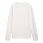Puma Mens Cloudspun Fleece Crewneck Pullover Warm White