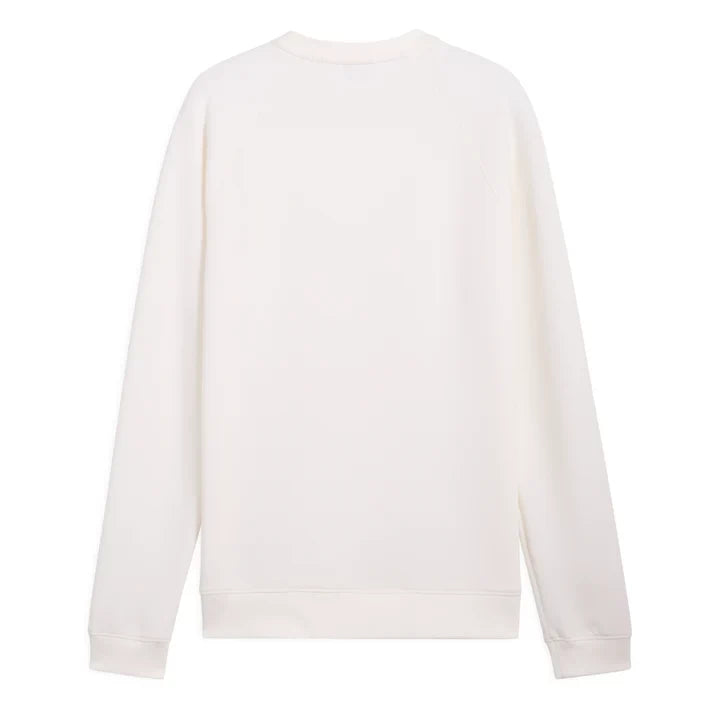 Puma Mens Cloudspun Fleece Crewneck Pullover Warm White