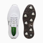 Puma Mens IGNITE Elevate 2 Tour Golf Shoes - White/Black