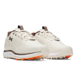 Under Armour Mens Drive Fade 2 SL Golf Shoes - Stone/Metallic Silver