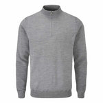 Ping Mens Croy Lined Half Zip Sweater - French Marl
