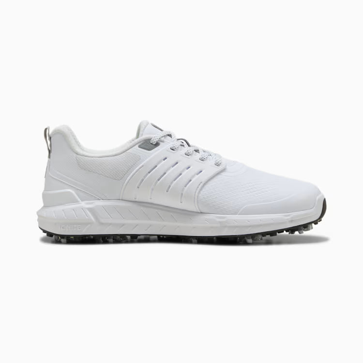 Puma Mens IGNITE Elevate 2 Tour Golf Shoes - White/Black