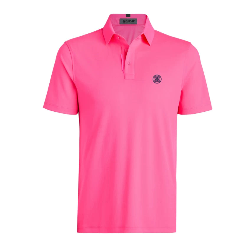 G/Fore Essential 3.0 Tech Pique Polo Knockout Pink
