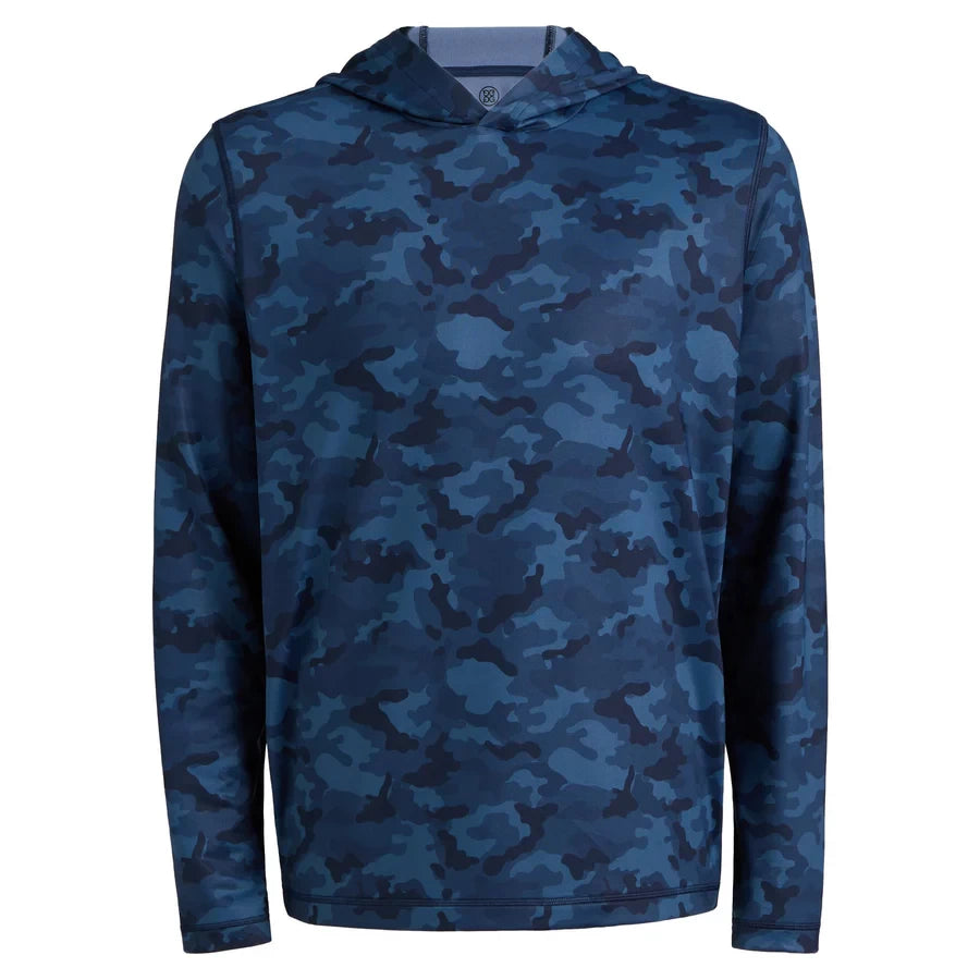 G/Fore Brushed Back Tech Terry Hoodie Twilight Camo