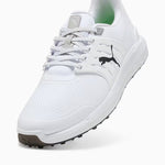 Puma Mens IGNITE Elevate 2 Tour Golf Shoes - White/Black