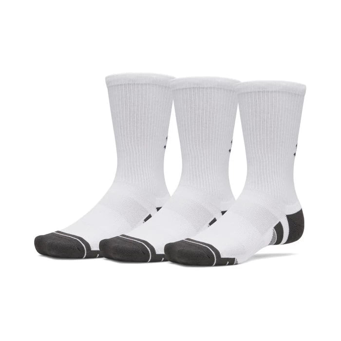 Under Armour Mens Performance Socks Tech Unisex 3-pack Crew Socks
