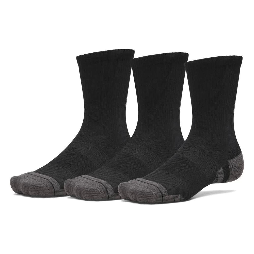 Under Armour Mens Performance Socks Tech Unisex 3-pack Crew Socks